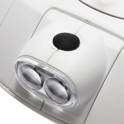 Pandelup med vipbar LED lys og 5 STK. udskiftelige linser